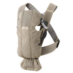 Babybjorn Mini Baby Carrier -Tiny Baby Essentials Store 021002 baby carrier mini grey beige 3d mesh product babybjorn up1