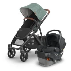 Uppababy Vista V3 Stroller + Mesa V2 Travel System 24 Uppababy Vista V3 Stroller + Mesa V2 Travel System -Tiny Baby Essentials Store 0303 VIS GWN 1002 MSA JKE 1 1 1