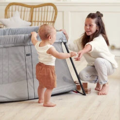 Babybjorn Travel Crib Light -Tiny Baby Essentials Store 040248 travel crib light silver 2020 babybjorn 101