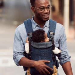 Babybjorn Harmony Baby Carrier -Tiny Baby Essentials Store 088008 baby carrier harmony navy blue 3d mesh lifestyle babybjorn 061