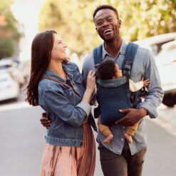 Babybjorn Harmony Baby Carrier -Tiny Baby Essentials Store 088008 baby carrier harmony navy blue 3d mesh lifestyle babybjorn 1