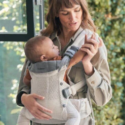 Babybjorn Harmony Baby Carrier -Tiny Baby Essentials Store 088088 baby carrier harmony cream 3d mesh lifestyle babybjorn1