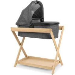 UPPAbaby Bassinet Stand -Tiny Baby Essentials Store 0903 BAS GRY on0901 BST NAT 2000x2713 e0d5a98