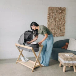 UPPAbaby Bassinet Stand -Tiny Baby Essentials Store 0903 BAS on0901 BST NAT 335 2000x1334 9968561