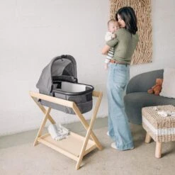 UPPAbaby Bassinet Stand -Tiny Baby Essentials Store 0903 BAS on0901 BST NAT 368 2000x3001 8c7c73e