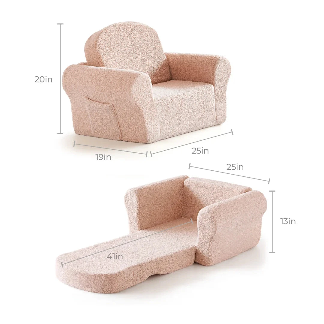Afternoon Couch —— Pink Kids Chair 9 Afternoon Couch —— Pink Kids Chair - Image 9