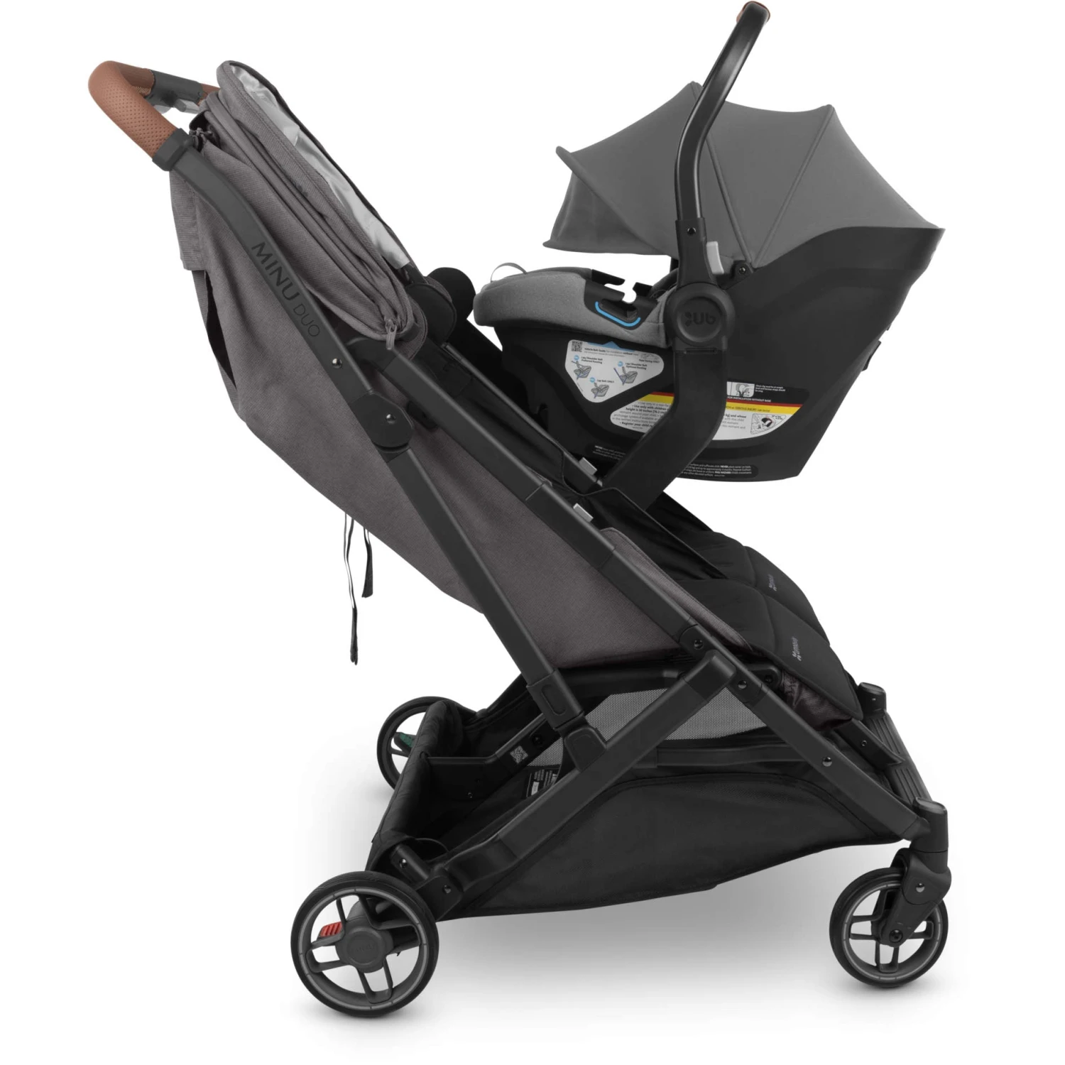 UPPAbaby Minu Duo Infant Car Seat Adapters For Mesa, Mesa V2, Mesa Max & Aria 4 UPPAbaby Minu Duo Infant Car Seat Adapters For Mesa, Mesa V2, Mesa Max & Aria - Image 4