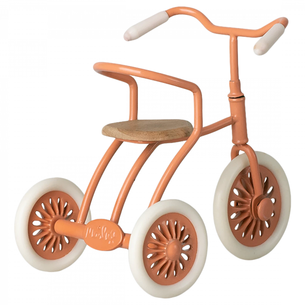 Maileg Tricycle | Coral 2 Maileg Tricycle | Coral - Image 2