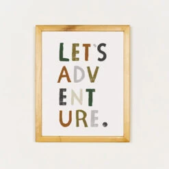 Wall Art | Let's Adventure