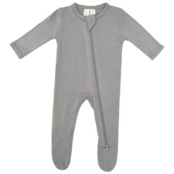 Zippered Footie | Solid Color -Tiny Baby Essentials Store 1908CH c9f44dc0 e30a 416f 97df a16e3f682252
