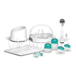 Nanobébé US Ultimate Newborn Baby Bottle Feeding Set -Tiny Baby Essentials Store 1Ultimate Feeding Set Teal
