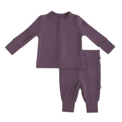 Ribbed Infant Henley Set