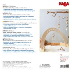 HABA Wooden Mobile Dots 13 HABA Wooden Mobile Dots -Tiny Baby Essentials Store 305984 wooden mobile dots pkg 2