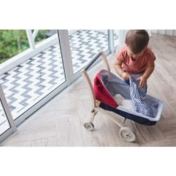 PlanToys Doll Stroller 16 PlanToys Doll Stroller -Tiny Baby Essentials Store 3496 Lifestyle 04