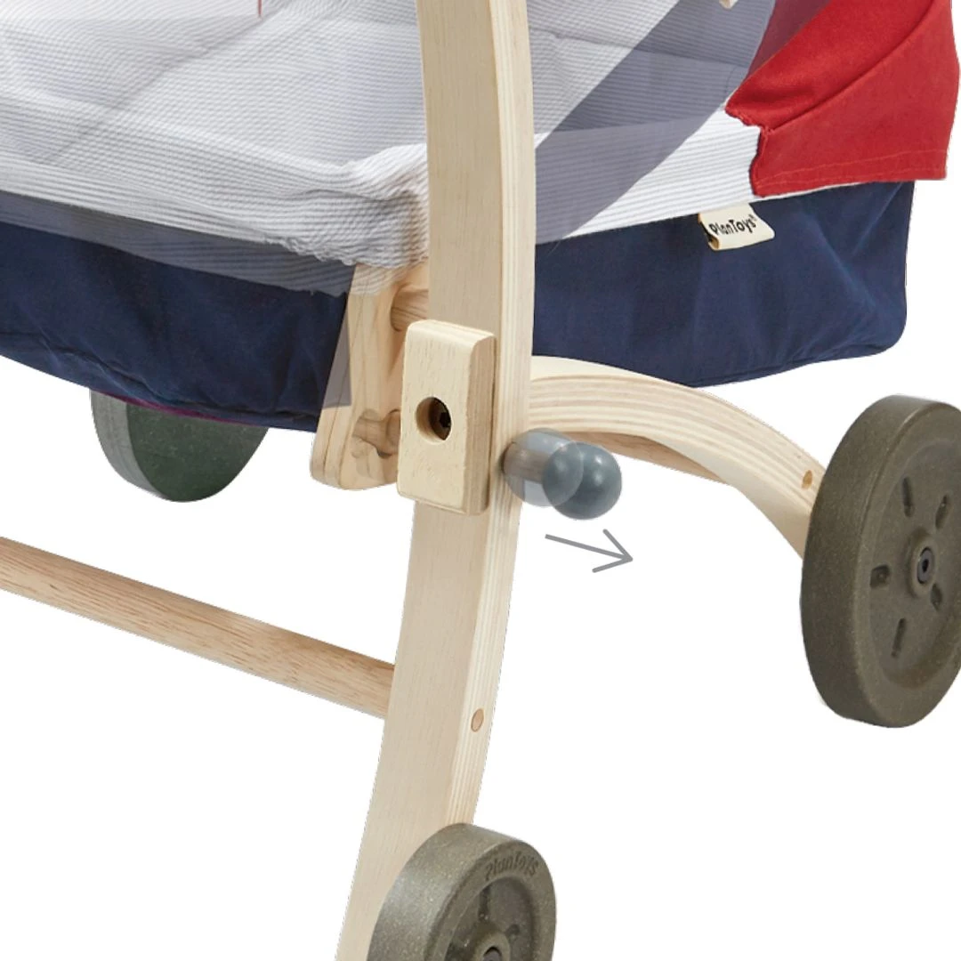 PlanToys Doll Stroller 9 PlanToys Doll Stroller - Image 9