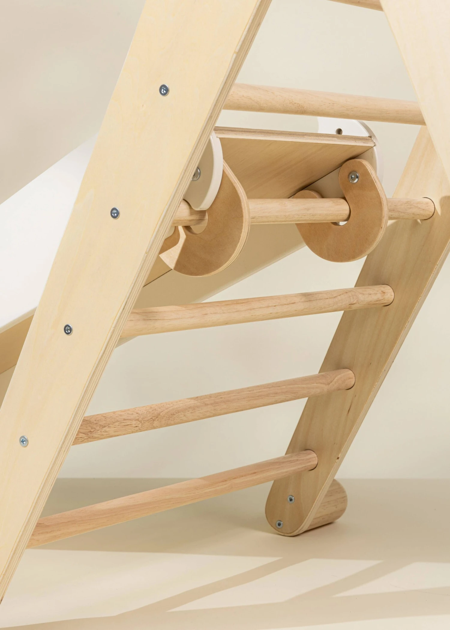 Montessori 2-in-1 Grip Climber Board & Slide 10 Montessori 2-in-1 Grip Climber Board & Slide - Image 10