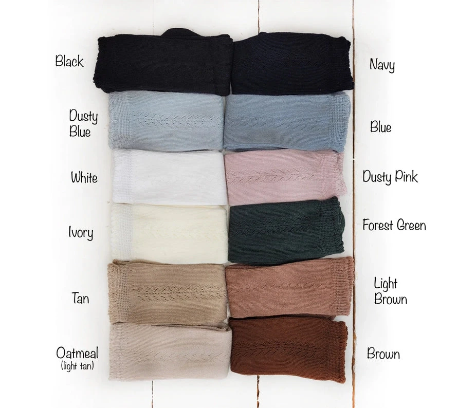 French Lace Knee High Socks 2 French Lace Knee High Socks - Image 2