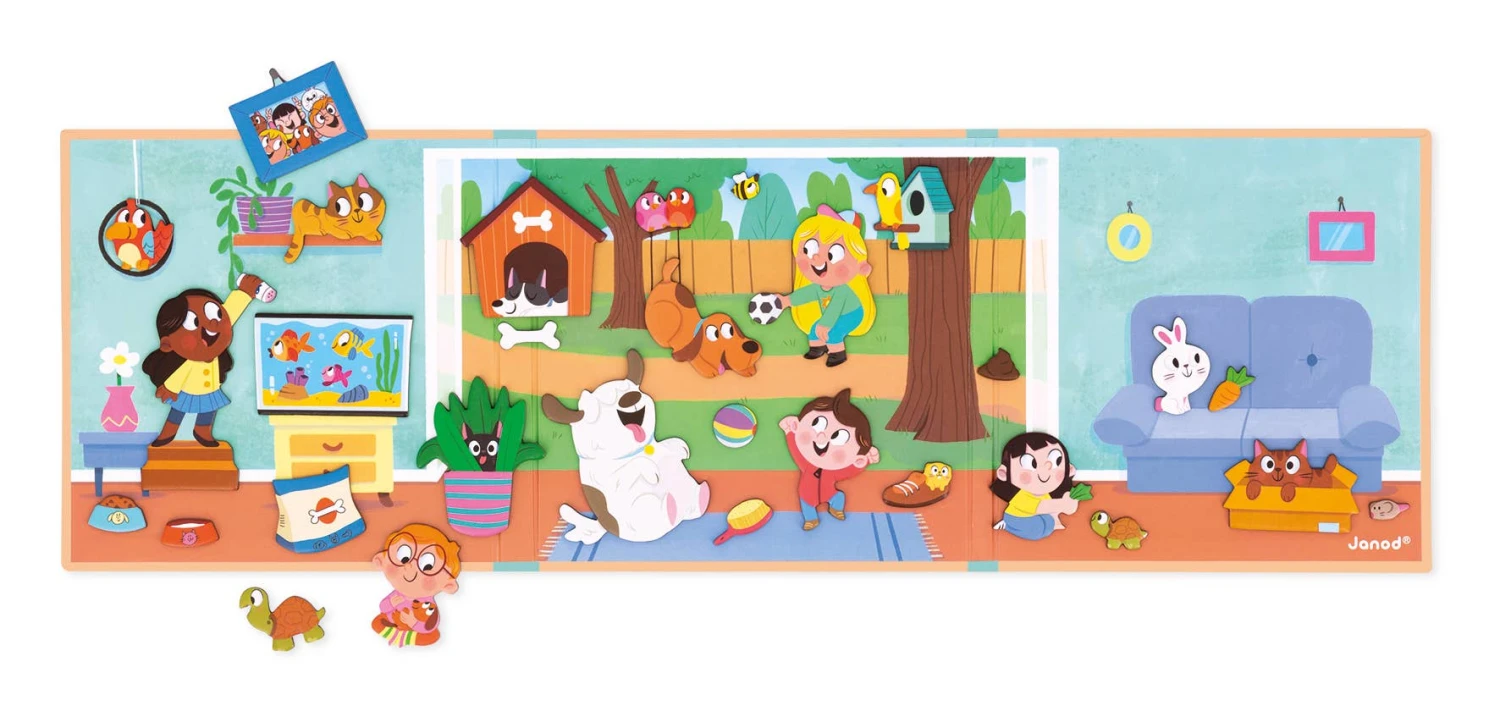 Janod Magneti'stories | Pets 2 Janod Magneti'stories | Pets - Image 2