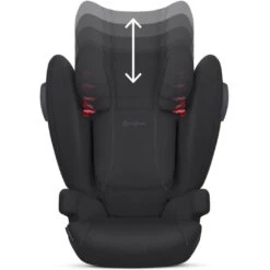 CYBEX Solution B2 Fix+ Lux Booster Car Seat -Tiny Baby Essentials Store 521001649 5 SolutionB Fix Lux VolcanoBlack AdjustableHeadrest