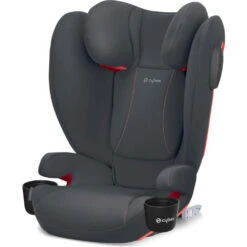 CYBEX Solution B2 Fix+ Lux Booster Car Seat -Tiny Baby Essentials Store 521001653 1 SolutionB Fix Lux SteelGrey Hero 83b6921e 68e0 44a0 9c8a 6a918142ef6e