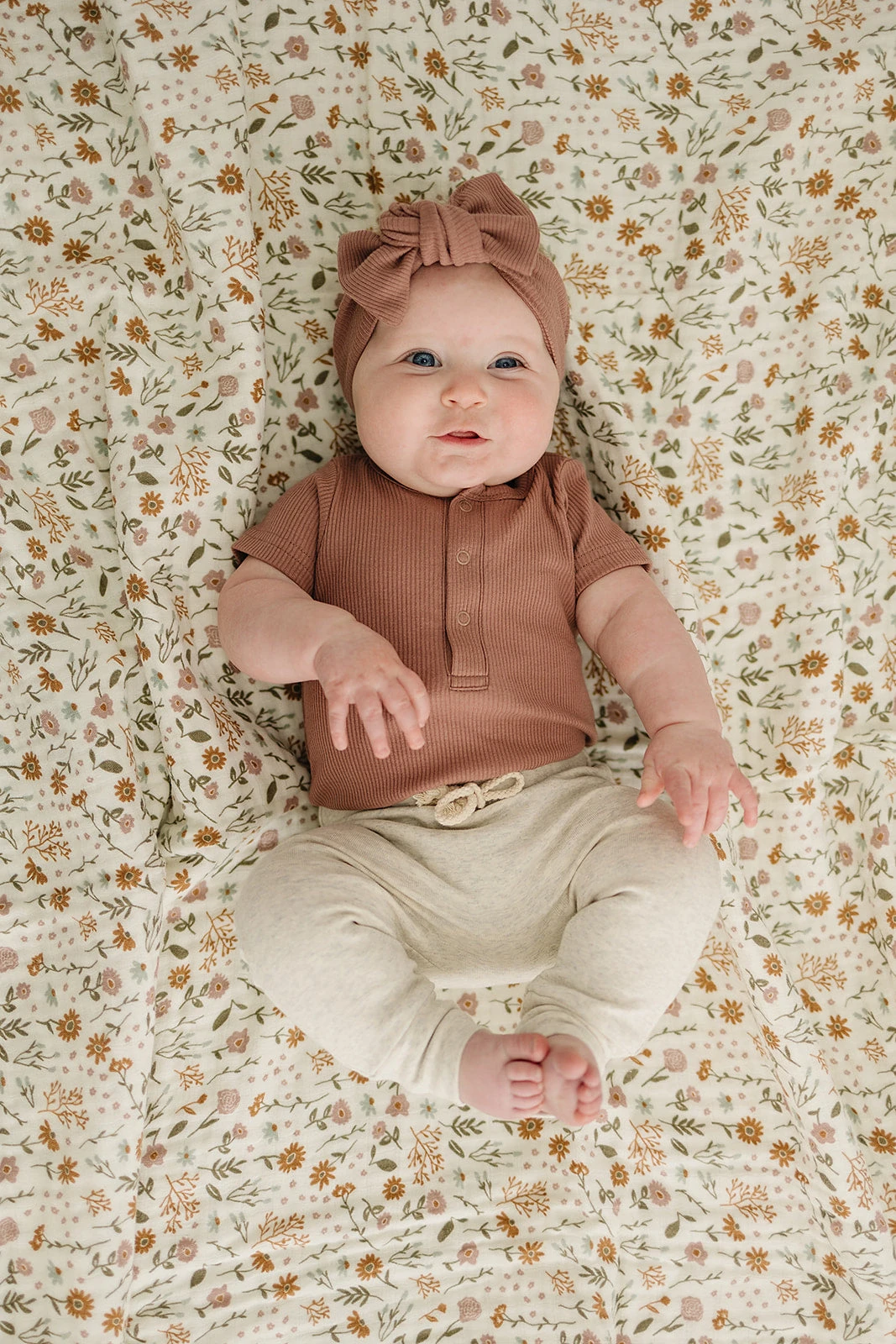 Organic Cotton Ribbed Snap Bodysuit | Dusty Rose 2 Organic Cotton Ribbed Snap Bodysuit | Dusty Rose - Image 2