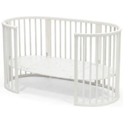 Stokke Sleepi Bed V3 -Tiny Baby Essentials Store 591062Sleepi Bed White Closed 5046 image2