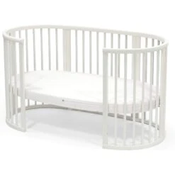 Stokke Sleepi Bed V3 -Tiny Baby Essentials Store 591062Sleepi Bed White Closed 5046 image3