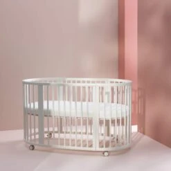 Stokke Sleepi Bed V3 -Tiny Baby Essentials Store 591062Sleepi Bed White Closed 5046 image5
