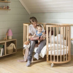 Stokke Sleepi Bed V3 -Tiny Baby Essentials Store 591601Sleepi Bed Natural Closed Mattress 2 5046 image10