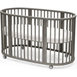 Stokke Sleepi Bed V3 -Tiny Baby Essentials Store 591603Sleepi Bed HazyGrey Closed 5046 image1