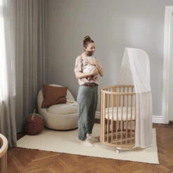Stokke Sleepi Mini Bundle V3 23 Stokke Sleepi Mini Bundle V3 -Tiny Baby Essentials Store 600601Sleepi Mini Natural Mattress Rod 5067 USbundle image6