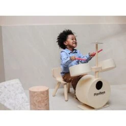 PlanToys Drum Set -Tiny Baby Essentials Store 6440 Lifestyle 03