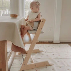 Stokke Tripp Trapp High Chair² With Newborn Set -Tiny Baby Essentials Store 661100 Natural 4