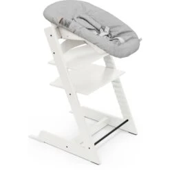 Stokke Tripp Trapp High Chair² With Newborn Set -Tiny Baby Essentials Store 686900 White 3