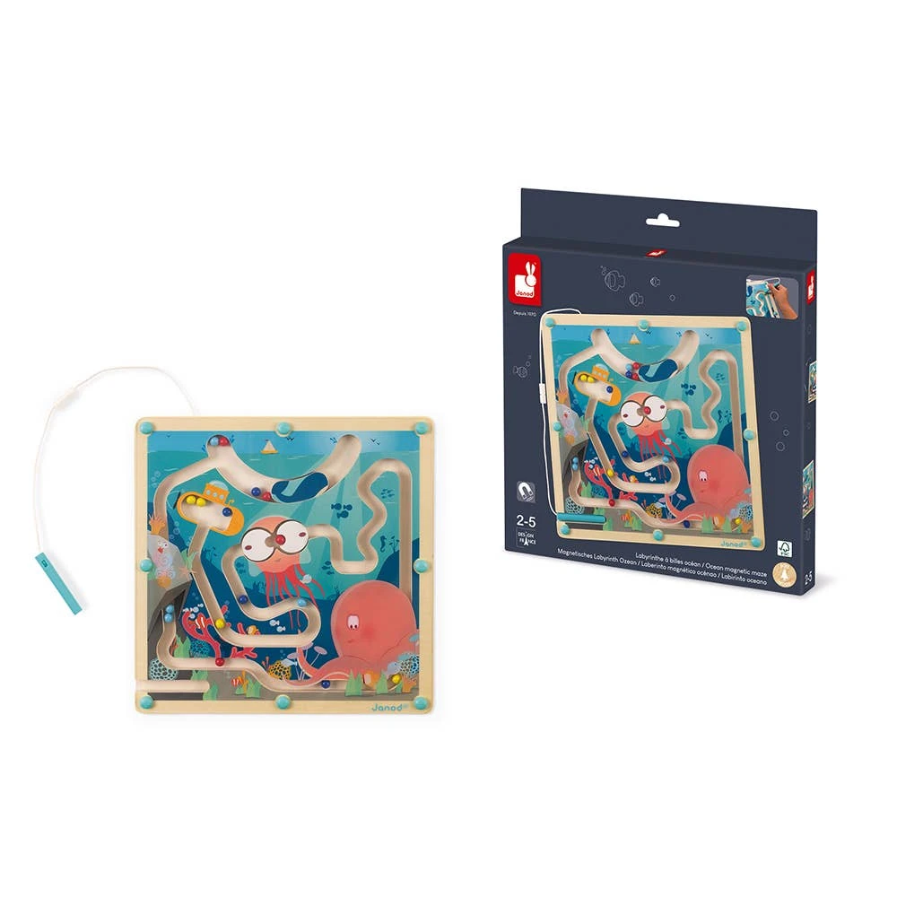 Janod Ocean Magnetic Maze 8 Janod Ocean Magnetic Maze - Image 8