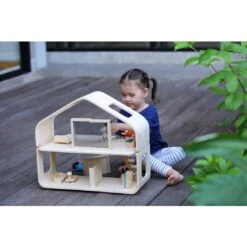 PlanToys Contemporary Dollhouse 9 PlanToys Contemporary Dollhouse -Tiny Baby Essentials Store 7122 Lifestyle 03