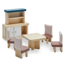 Plantoys Orchard Dining Room Set - Dollhouse Accessory | Hazel & Fawn