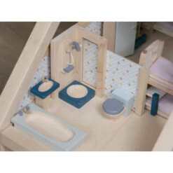 Plantoys Orchard Bathroom Set Dollhouse Toy – Hazel & Fawn -Tiny Baby Essentials Store 7356 PlanToys Bathroom Orchard Pretend Play 3yrs Emotion Language and Communications Imagination Social Coordination Creative Wooden toys Education toys Safety Toys Non toxic 4