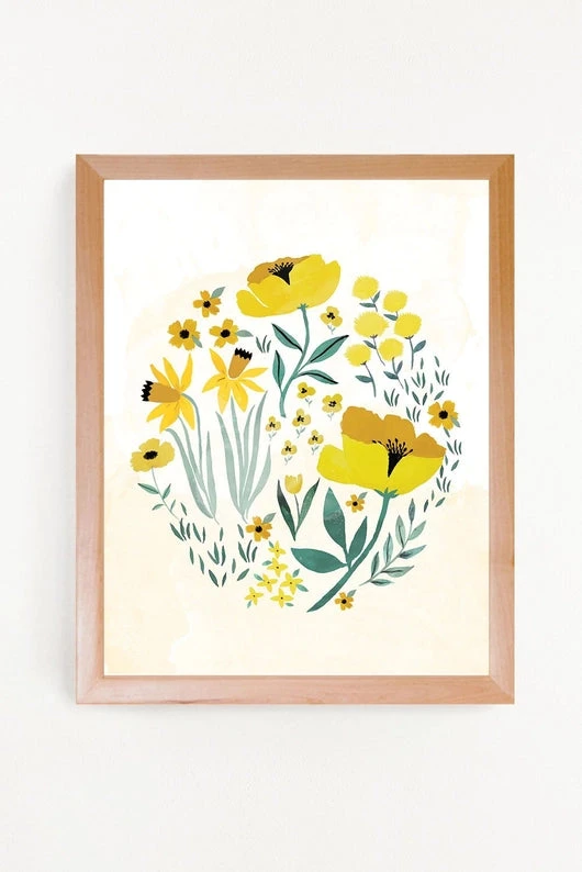 Wall Art | Buttercup Blossom 2 Wall Art | Buttercup Blossom - Image 2