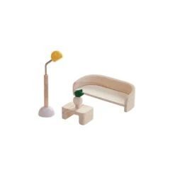 PlanToys Slide N Go Dollhouse -Tiny Baby Essentials Store 7611 Packshot 06