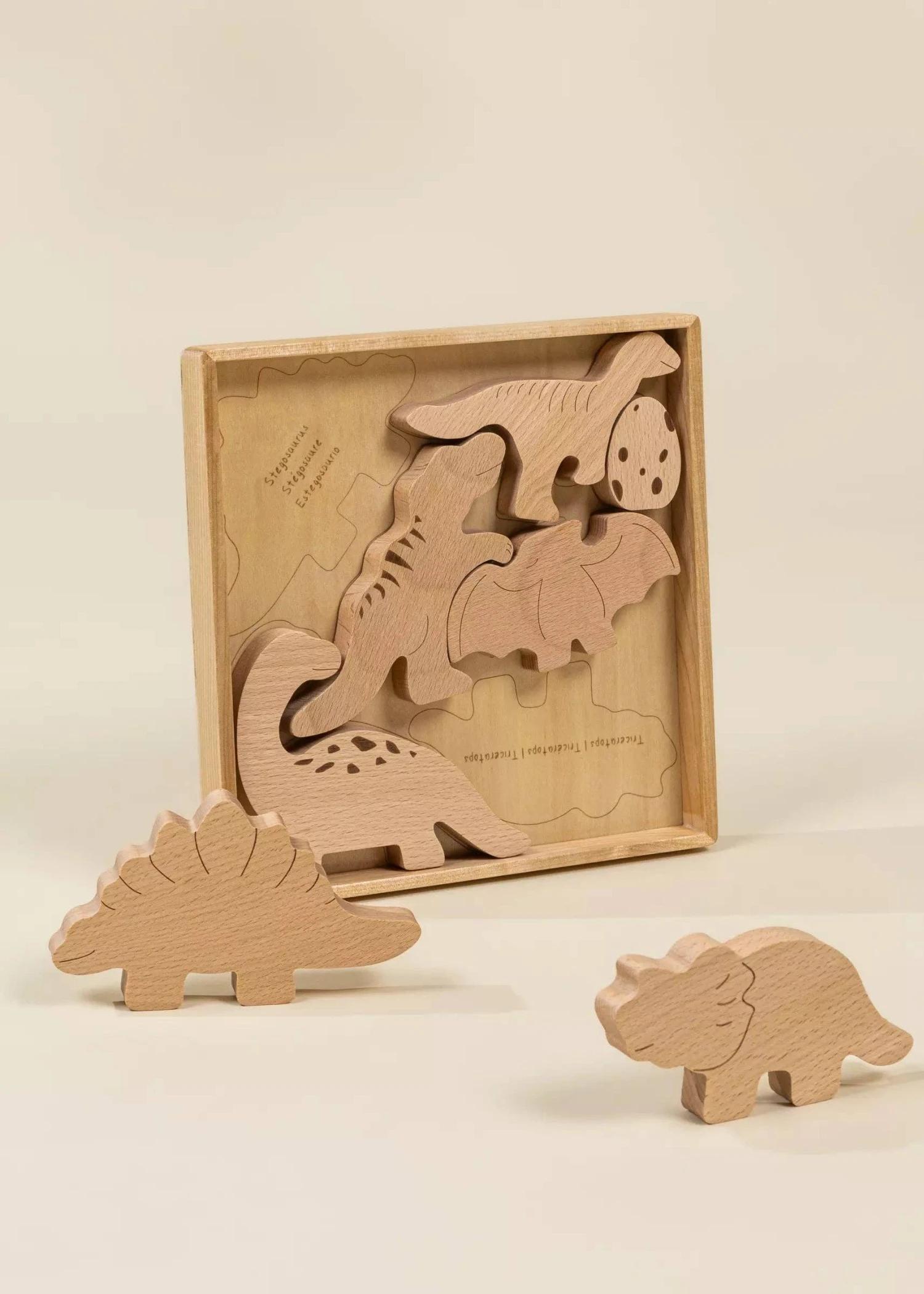 Wooden Balance Puzzle | Dino 6 Wooden Balance Puzzle | Dino - Image 6