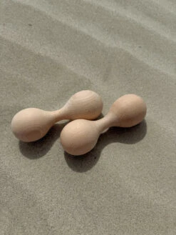 Wooden Double Maracas