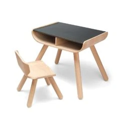 PlanToys Table & Chair - Black
