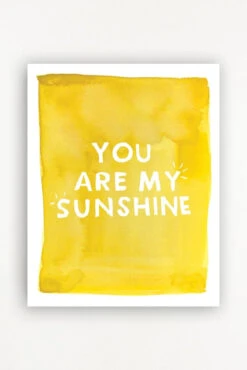 Wall Art | You Are My Sunshine