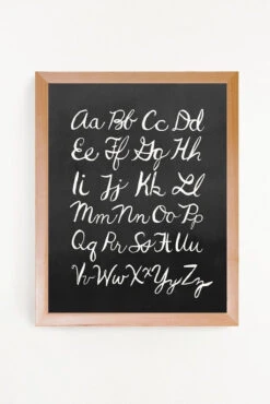 Wall Art | Alphabet -Tiny Baby Essentials Store 959e5ac8d20b54967db2b12bc01feaedcdda830b893d0173fa42323193d37de5