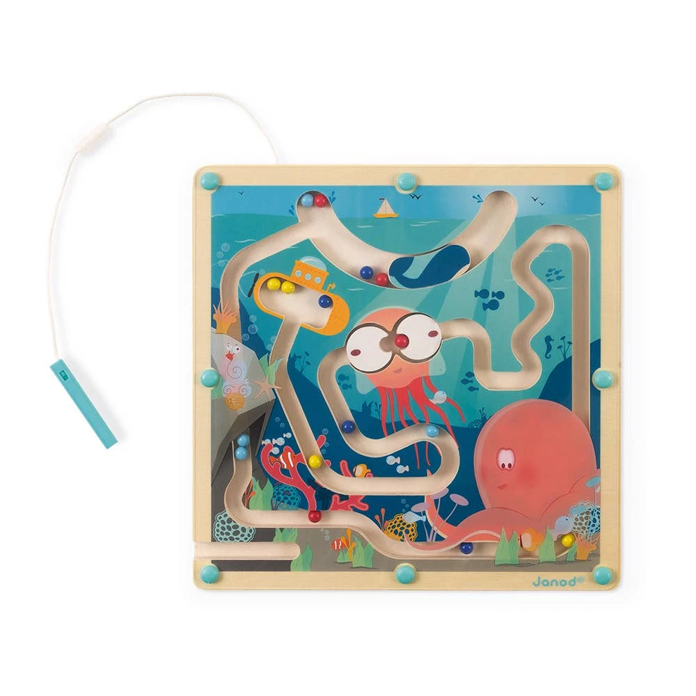Janod Ocean Magnetic Maze 7 Janod Ocean Magnetic Maze - Image 7