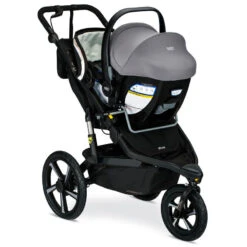 BOB Single Jogging Stroller Adapter For Select Britax Infant Car Seats With ClickTight -Tiny Baby Essentials Store AlterainICSA WillowS RF Left 72RGB