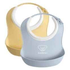 Babybjorn Soft Bib 2 Pack -Tiny Baby Essentials Store BABYBJORNsmallbibyellowblue 23dea6ad 518f 4519 85b9 ce6e0b544852