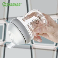 Haakaa Generation 3 Glass Baby Bottle 10 Oz/300 Ml, 1 PK -Tiny Baby Essentials Store BHK102 0202803c 8b29 4d83 ad89 a0073227c382
