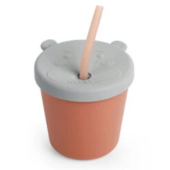 Haakaa Jolly Hippo Silicone Sippy Cup 1 Pk -Tiny Baby Essentials Store BHK151 3